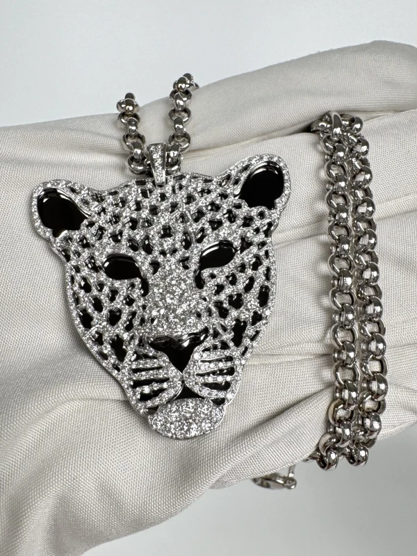 Carrera y carrera  BESTIARIO DIAMOND LEOPARD PENDANT DA10718 431890 4