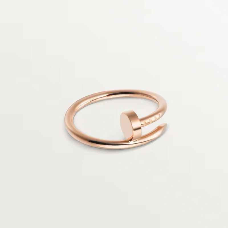 Cartier RING JUSTE UN CLOU, SMALL MODEL, ROSE GOLD (SIZE 52) B4225852 2