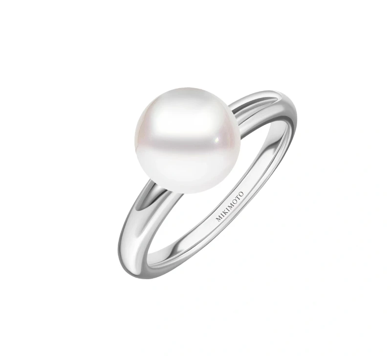 Мikimoto  WHITE SOUTH SEA PEARL 11-12 MM RING RN2SW2864 1