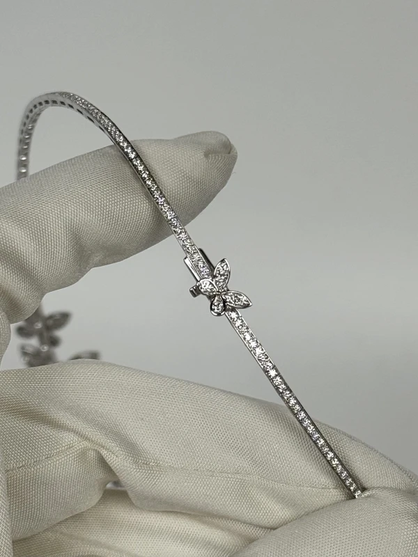 GRAFF Pavé Butterfly Abstract Diamond Necklace RGN891 6