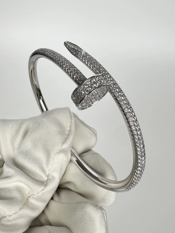 Cartier JUSTE UN CLOU DIAMOND BRACELET (SIZE 15) N6707315 2