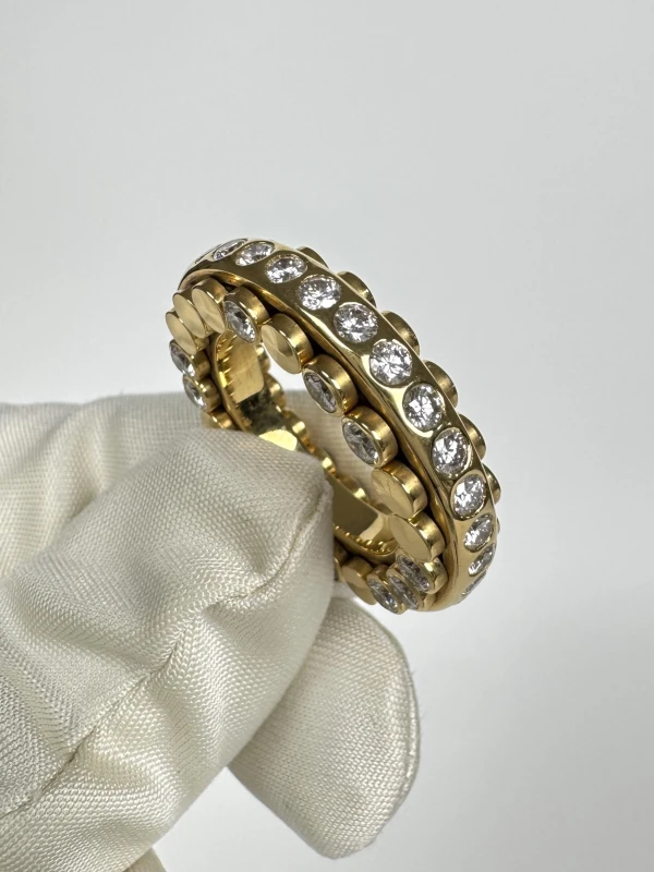 Bucherer DIZZLER RING IN YELLOW GOLD (SIZE 55) dizzler 2