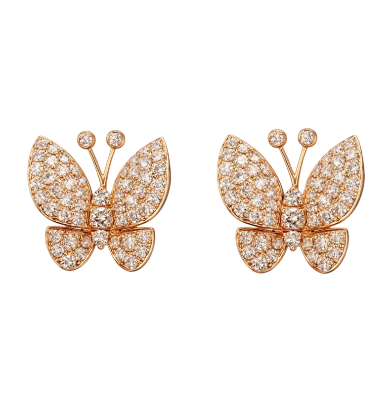 BUTTERFLY DIAMOND EARRING