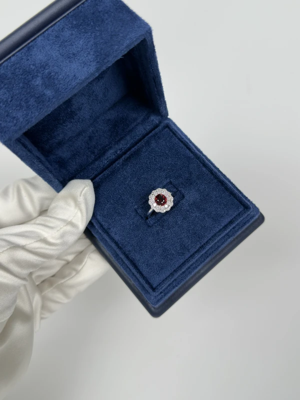 СЕРЬГИ NO NAME РУБИН 1.17 CT PIGEON BLOOD 1.17 CT PIGEON BLOOD 4