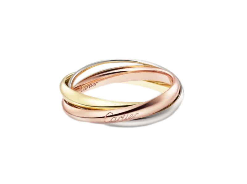 Cartier Trinity ring, small model (SIZE 52) B4235100-52