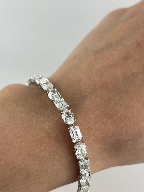 No name DIAMOND 7.89 CT F-G/VS BRACELET NN17CT 4