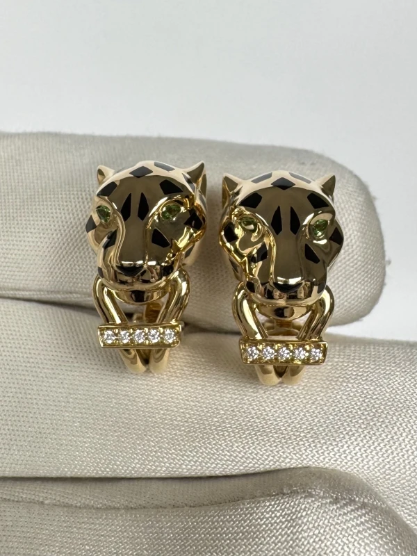 Cartier PANTHÈRE DE CARTIER EARRINGS B8044700 4