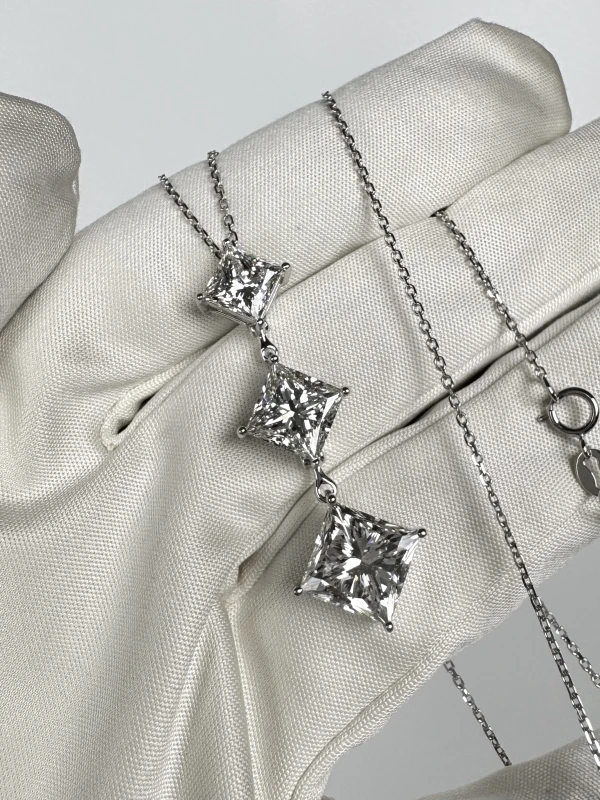 Earrings without a brand DIAMOND 8.68 CT H-I/VVS-SI PENDANT (GIA) NN8.68 CT 4
