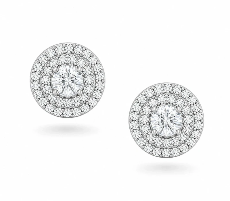 THE EARRINGS CT 0.70 G/VVS2