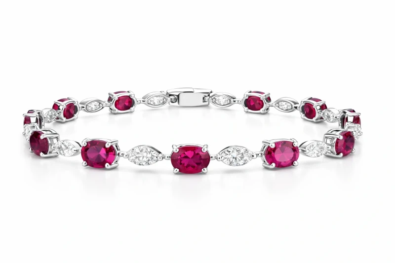RUBY & DIAMONDS BRACELET