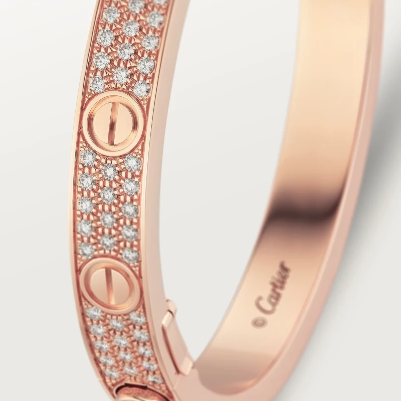 Cartier LOVE BRACELET, DIAMOND-PAVED (SIZE 19) N6036919 1