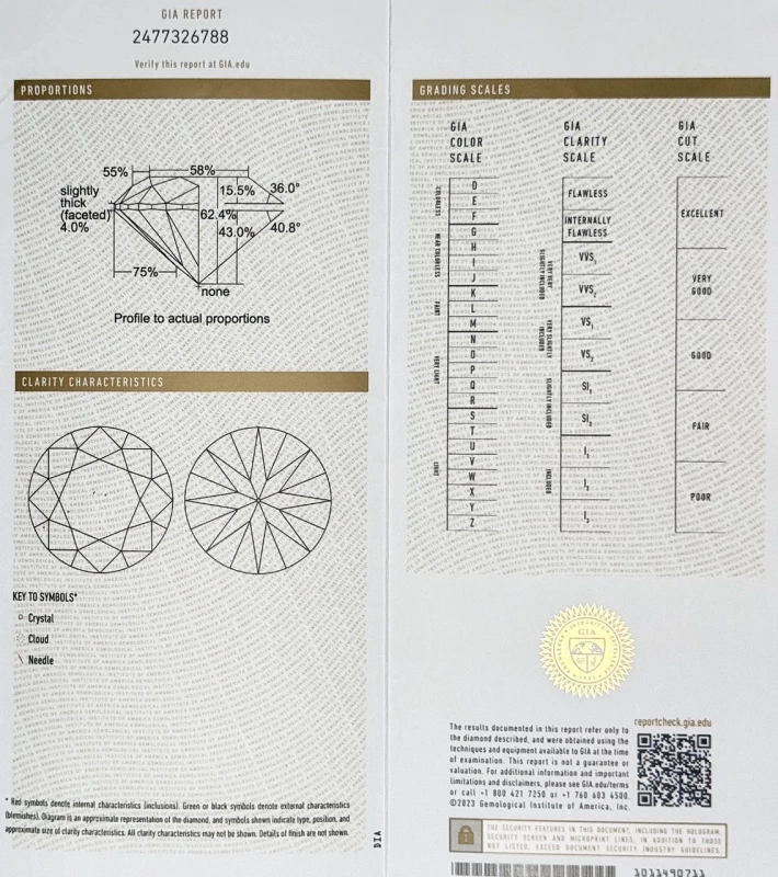 Earrings without a brand СЕРЬГИ С БРИЛЛИАНТАМИ 3.01 CT D/VS1 - 3.02 CT D/VS1 3.01-3.02 CT D/VS1  EXEXEX 9