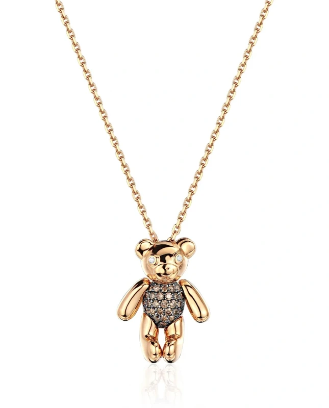 Little Teddy Bear Necklace RG