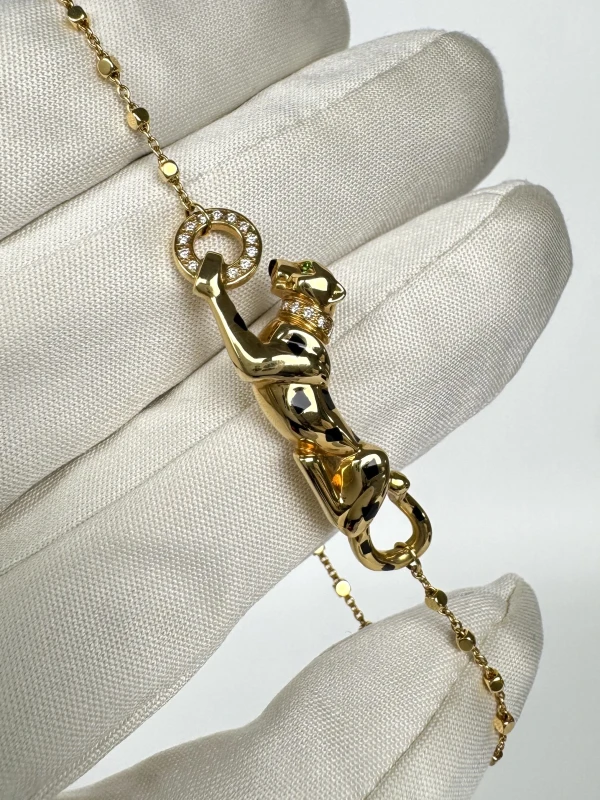 Cartier PANTHERE DE CARTIER BRACELET, DIAMONDS (SIZE 18) B6064518 3
