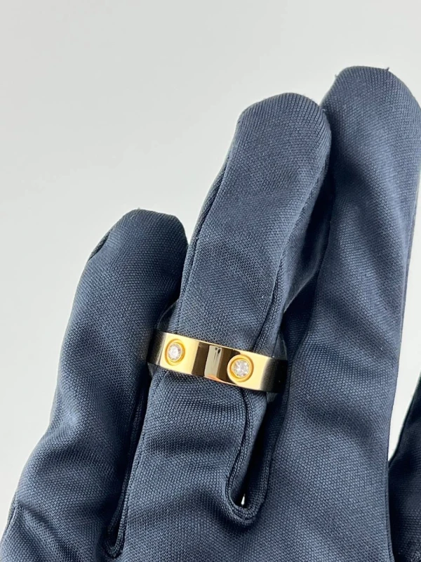 Cartier LOVE RING, 6 DIAMONDS, ROSE GOLD (SIZE 55) B4097500-55 3