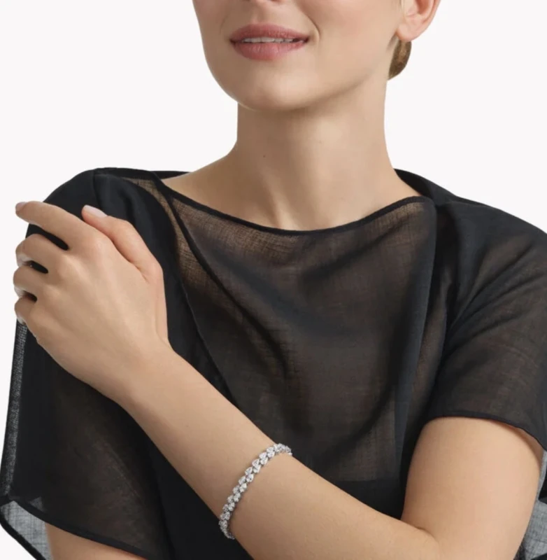Graff PEAR DIAMOND 16.25 CT BRACELET (SIZE 17) RGB806 2