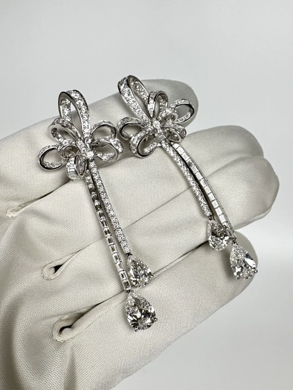 Graff Inspired by Twombly Earrings 10.95 CT RGE1337 4