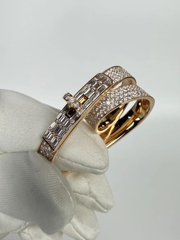 HERMES DOPPELTER RING KELLY GAVROCHE (SIZE 54) H122670B 00054 3