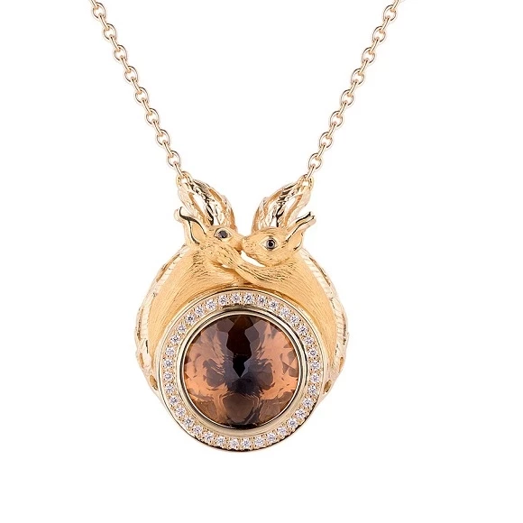 Carrera y carrera  SAVIA SQUIRREL NECKLACE DA13953