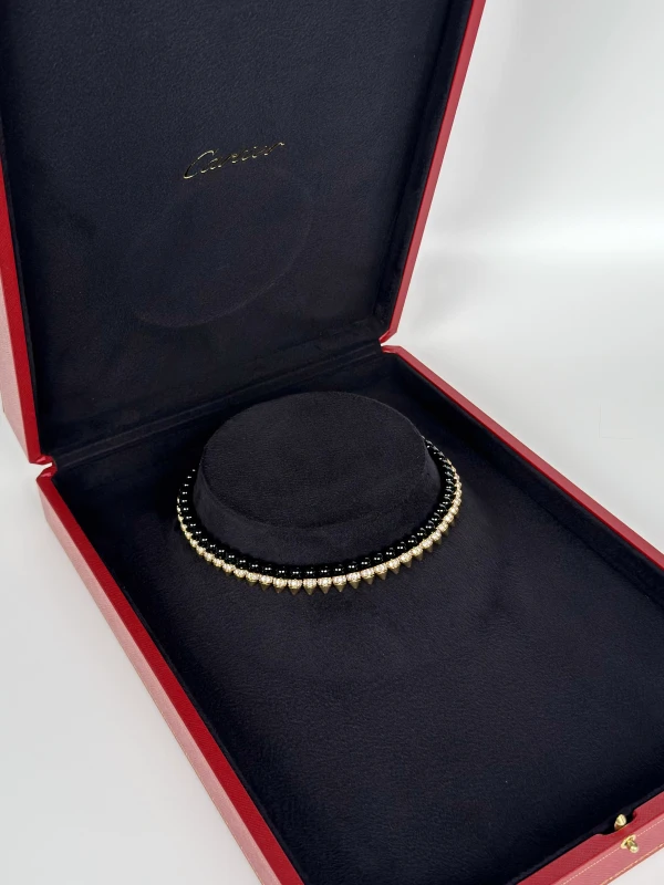 Cartier CLASH DE CARTIER NECKLACE, FLEXIBLE EXTRA-LARGE MODEL, DIAMONDS (SIZE 39) N7424460 5