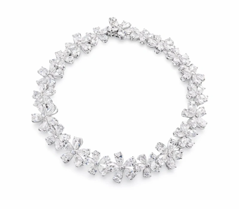 DIAMONDS FLOWER BRACELET 14.64 CT