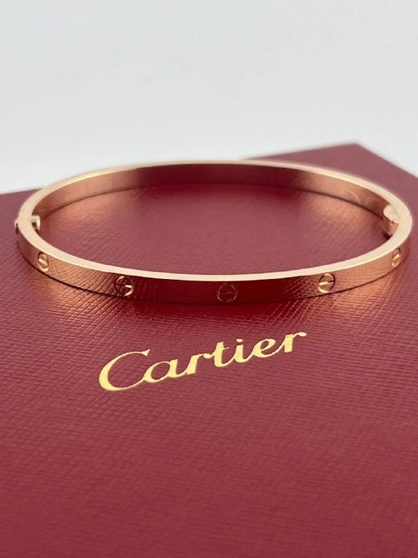 Cartier LOVE Bracelet, Small Model (SIZE 17) B6079017 6