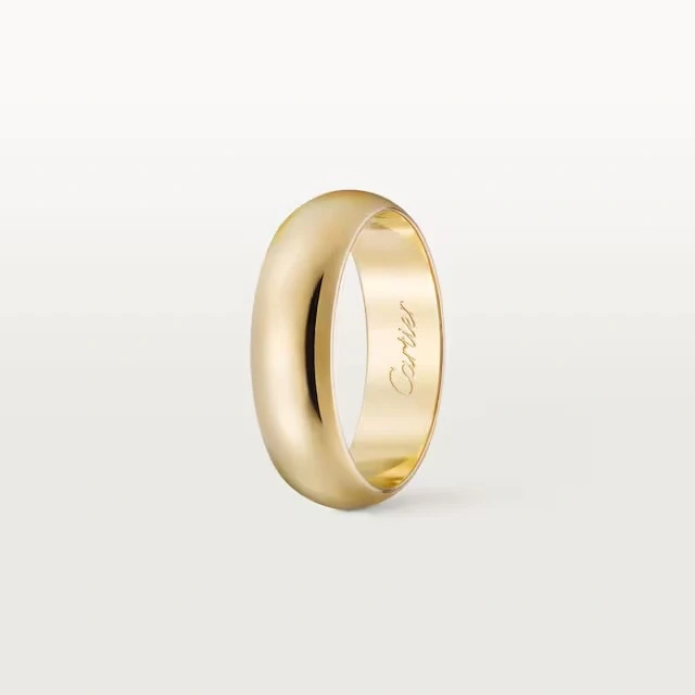 Cartier 1895 WEDDING RING, 55 MM (SIZE 56) B4059656 2