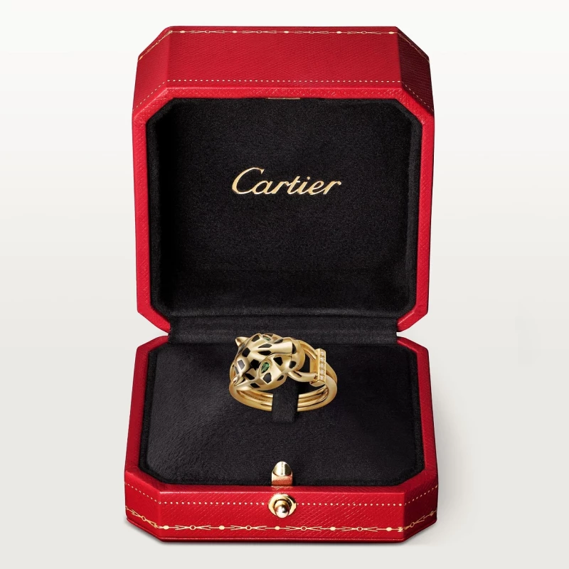 Cartier PANTHERE DE CARTIER RING (SIZE 51) B4096700-51 2