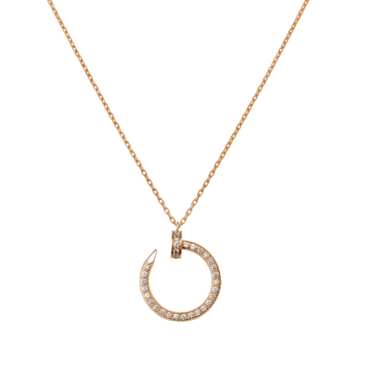 Juste un Clou pendant, diamonds