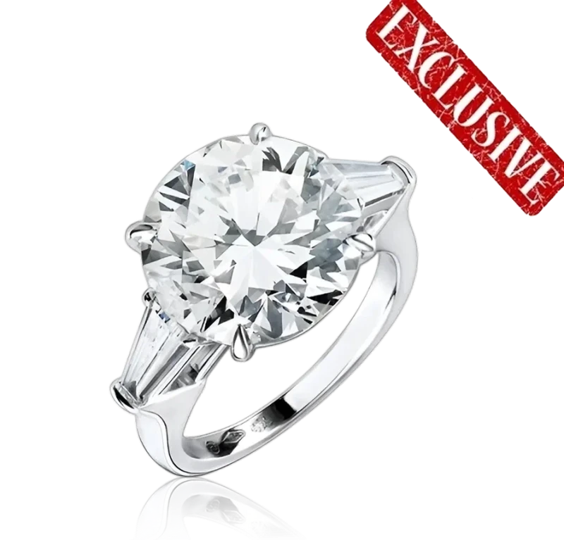 ROUND DIAMOND 5.08 CT E/VVS1 RING (GIA/MGU)