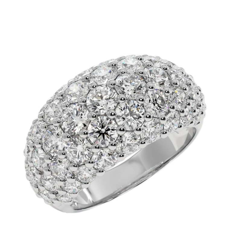 CRIVELLI DIAMOND RING 4.96 ct F/VS (SIZE 54) CR4.96ct F/VS 1