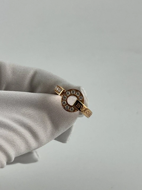 Bvlgari BVLGARI BVLGARI, ROSE GOLD AND DIAMONDS RING 346209 6