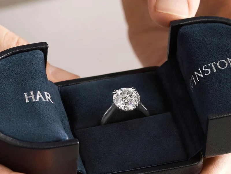 Harry Winston ROUND DIAMOND 2.66 CT E/VVS1 RING (GIA) RGDPRD025NSS-050 3