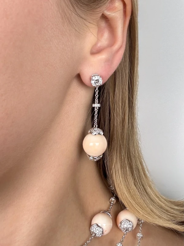 RalfDiamonds CORAL "Pelle d'Angelo" & DIAMOND SET CDS 6