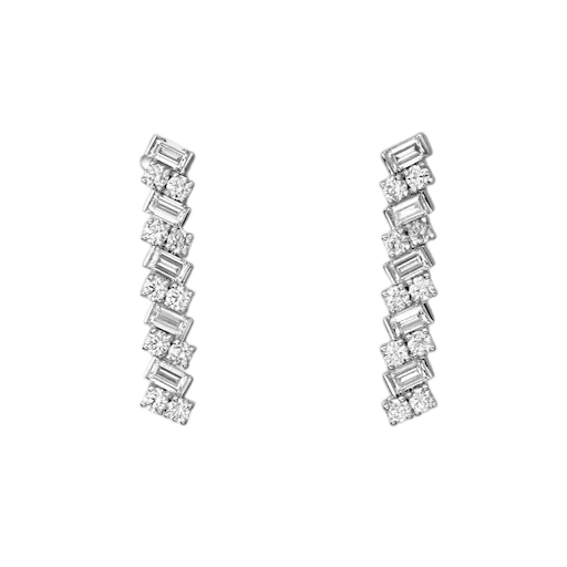 REFLECTION DE CARTIER EARRINGS, DIAMONDS