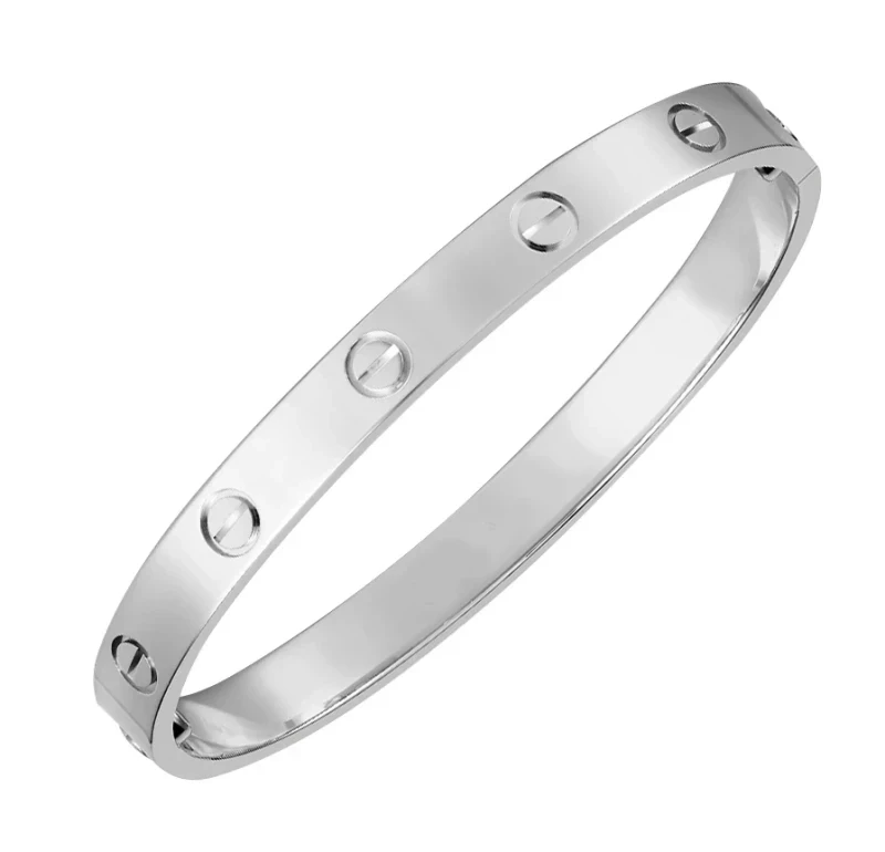 LOVE BRACELET, WHITE GOLD