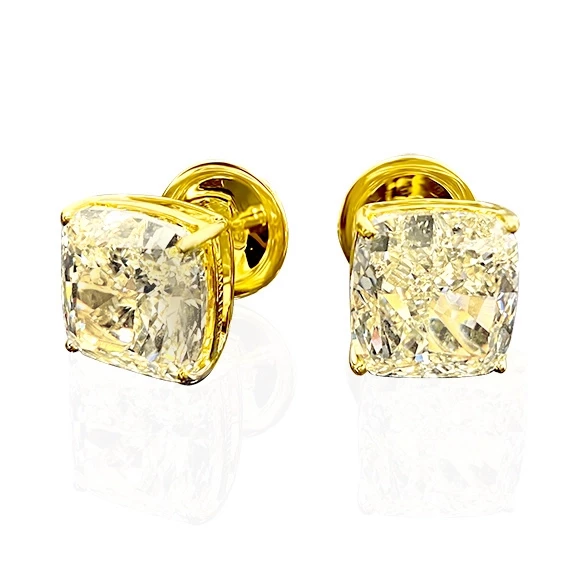 Earrings without a brand СЕРЬГИ С БРИЛЛИАНТАМИ 5.01 CT FLY/VVS2 - 5.01 CT FLY/VS2 5.01 CT FLY/VVS2 - 5.01 CT FLY/VS2