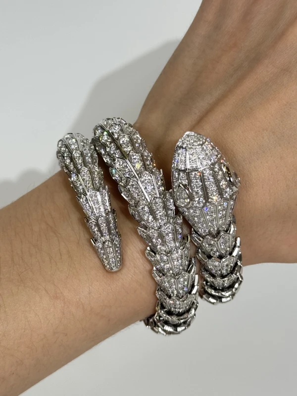 Bvlgari Serpenti Viper  High-end jewelry bracelet B765 5