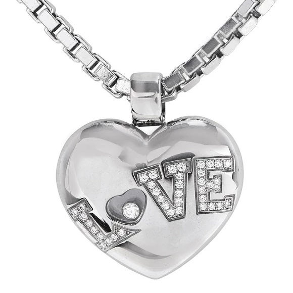 Chopard best sale love necklace