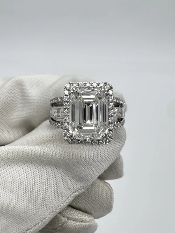 СЕРЬГИ NO NAME DIAMOND RING 5.02 CT H/VVS2 (GIA) 5.02 ct H/VVS2 2
