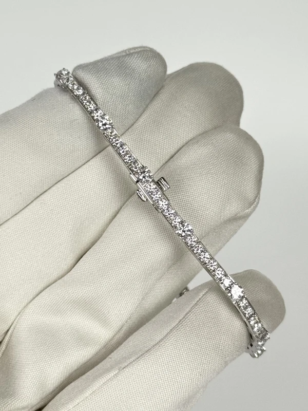 Graff PEAR & ROUND DIAMOND BRACELET RGB718 3