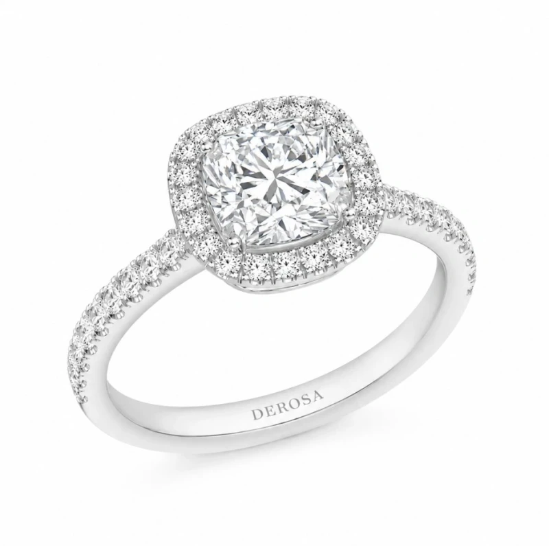 CUSHION DIAMOND RING 1.41 CT (GIA)