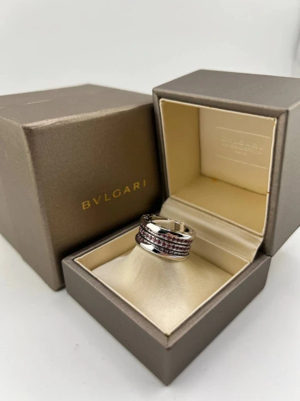 Bvlgari Pink Sapphire B.zero ring 2