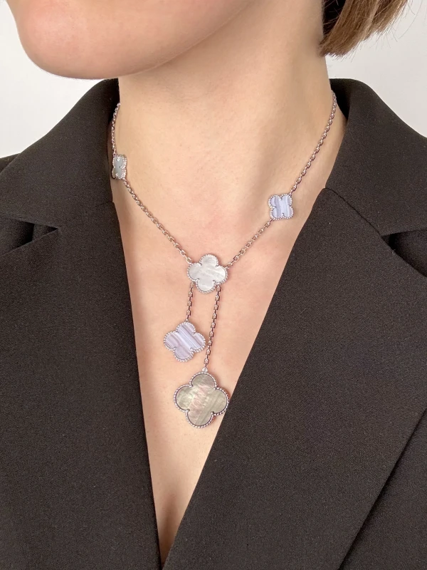 Van Cleef & Arpels. MAGIC ALHAMBRA NECKLACE VCARN18900 4