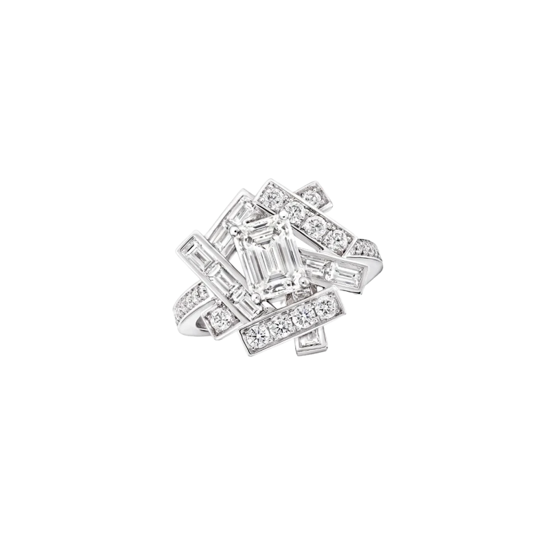 Threads Diamond Ring (SIZE 53)