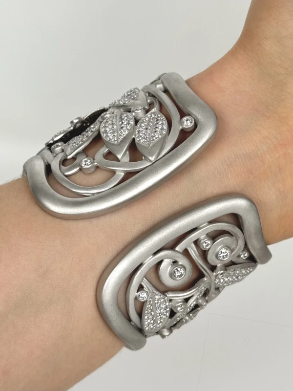 Kieselstein - Cord Vintage Kieselstein-Cord Flower Bracelet KC1502 5