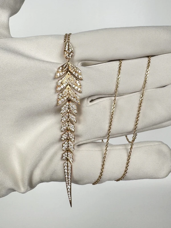 Stephen Webster TAIL FEATHER LONG DROP PENDANT WP0714 3