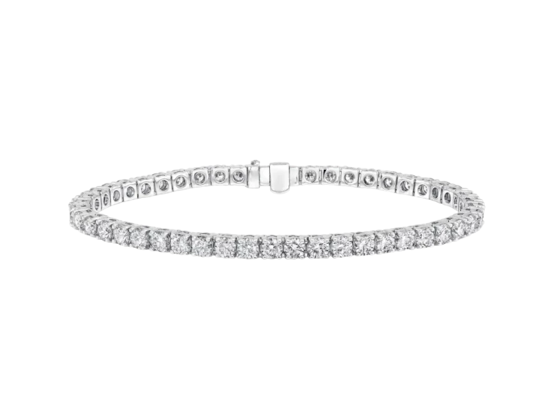 Round Diamond Bracelet 6.85 CT