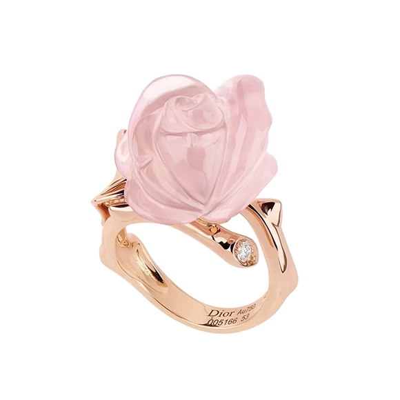 SMALL ROZE DIOR PRE CATELAN RING 