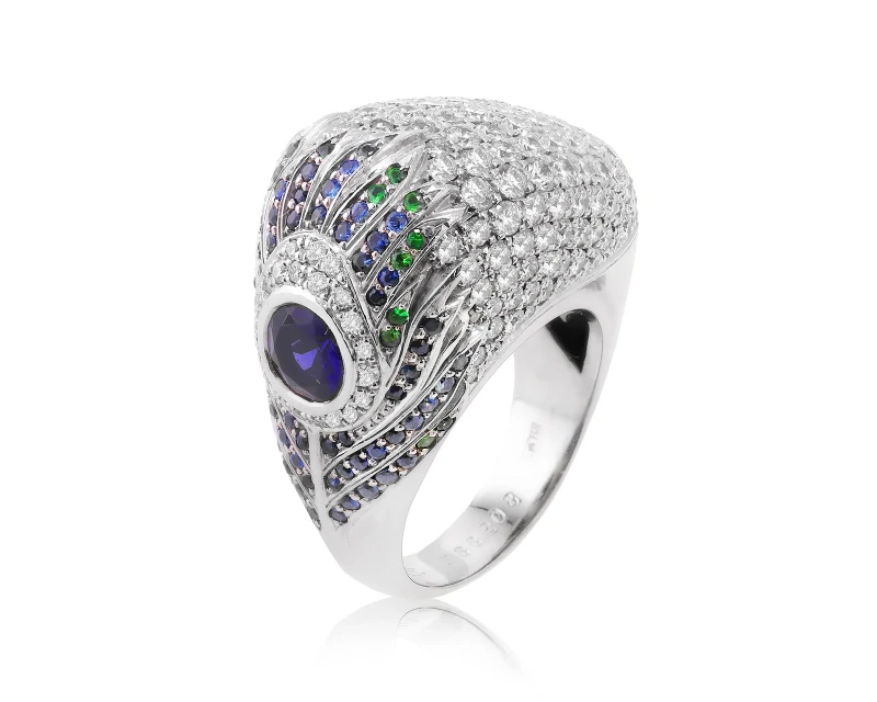 PEACOCK RING